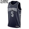 NBA Børn Trøje Orlando Magic Paolo Banchero 2023-24 Nike City Edition Navy Swingman